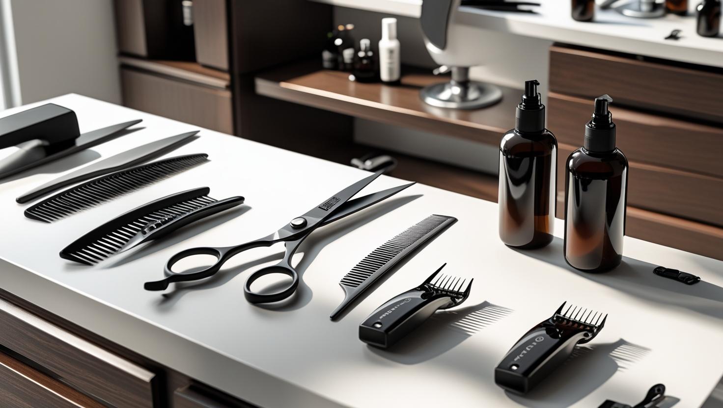Barber shop background